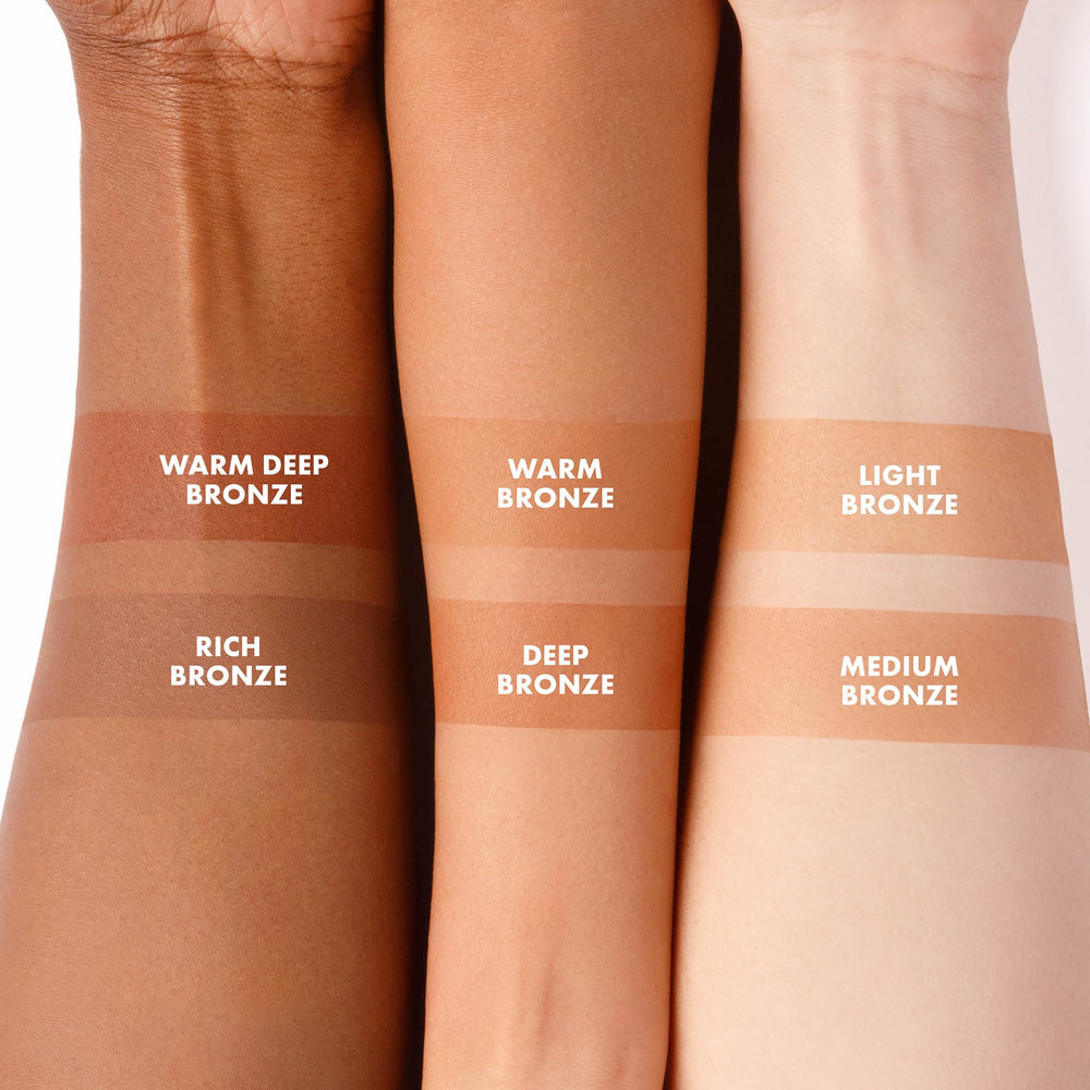 Application on cheekbones and temples to sculpt and warm without shimmer