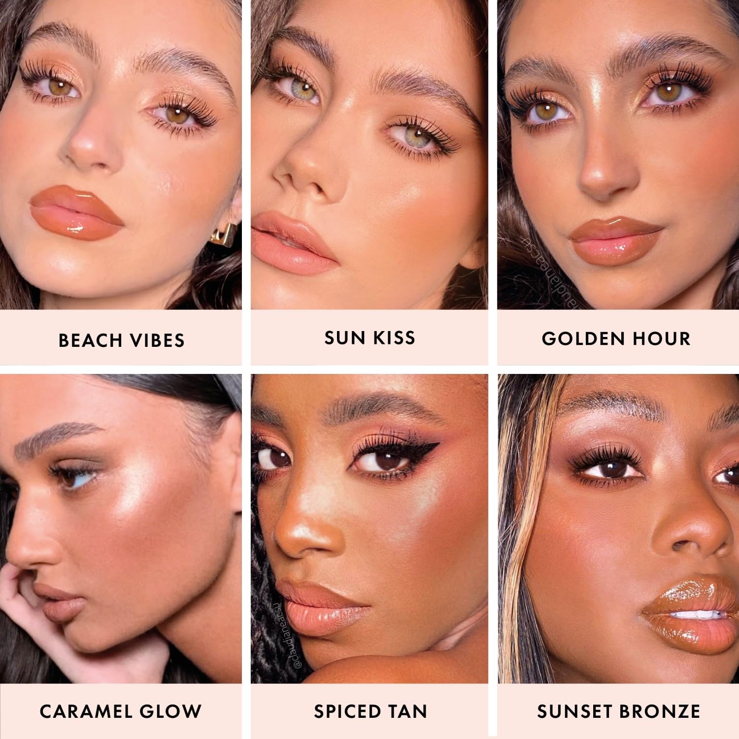 Iconic London Sheer Bronze lip blot for cohesive muted nude tint.