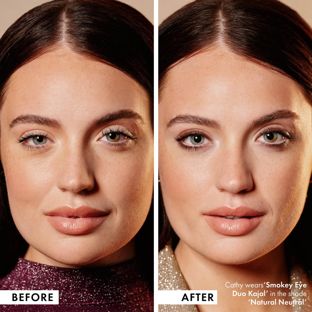 ICONIC LONDON Smokey Eye Duo in action offers a professional finish