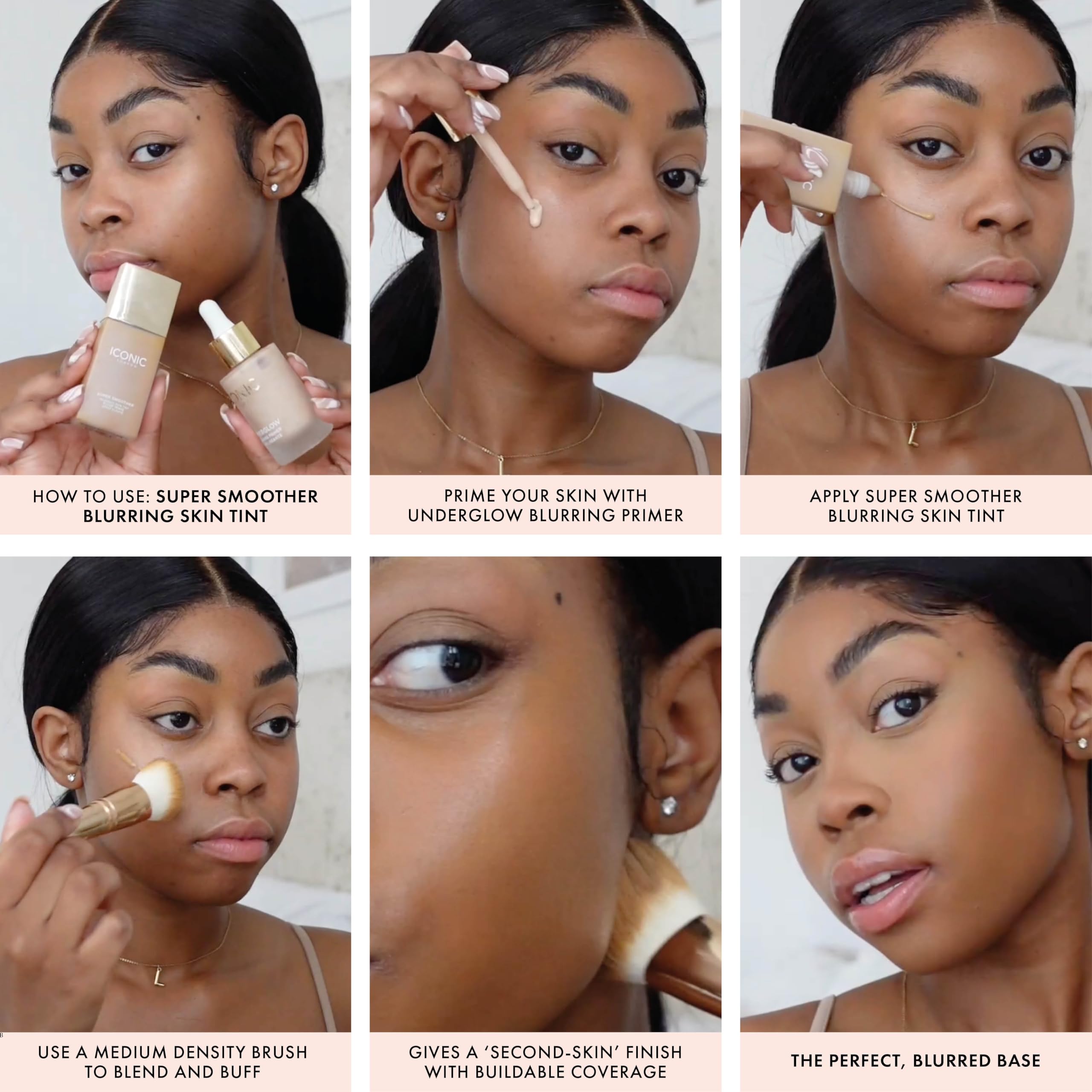 ICONIC LONDON Super Smoother buildable coverage for light to medium