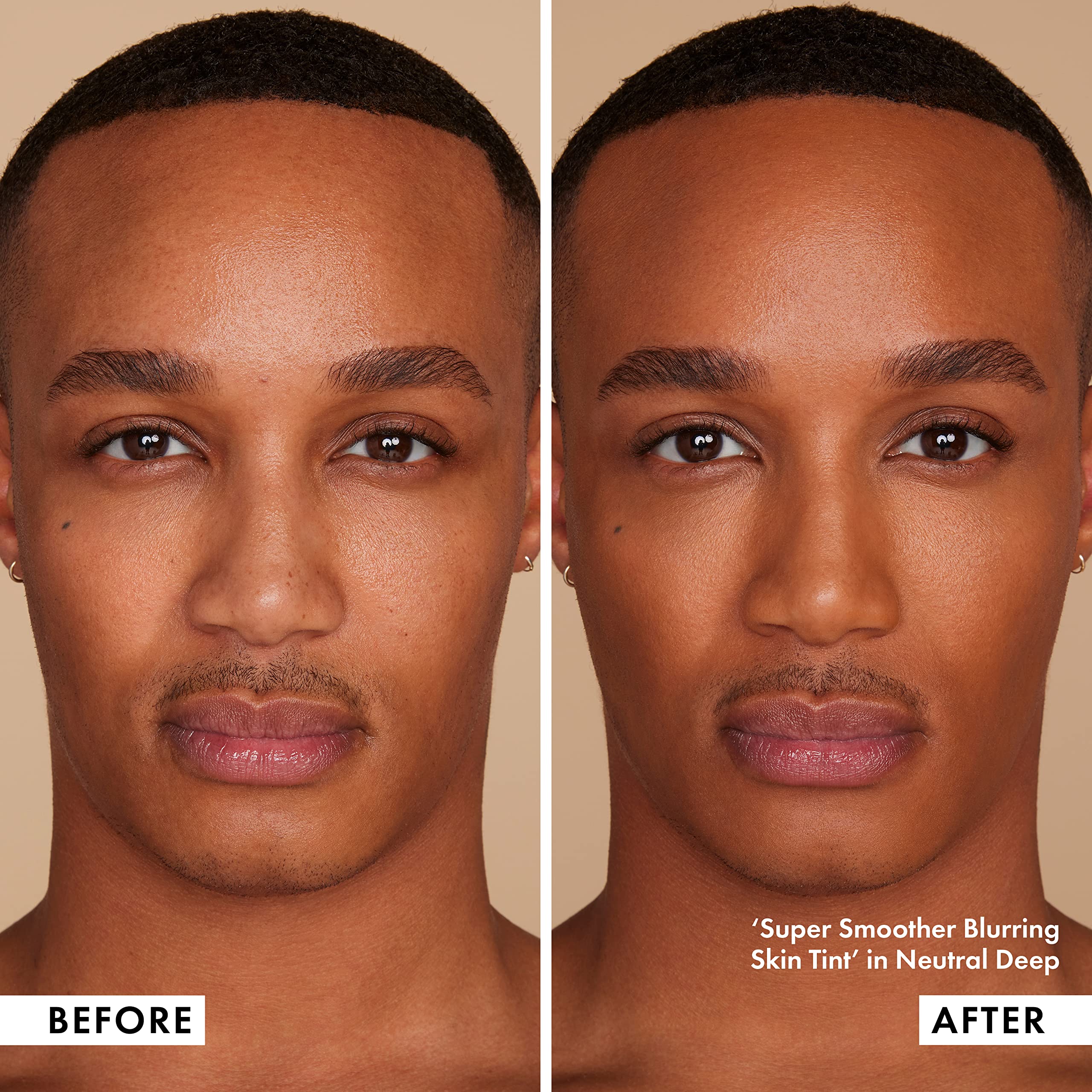 ICONIC LONDON Super Smoother glow detail captures subtle radiance and texture blur.