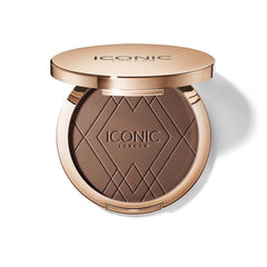 ICONIC LONDON Ultimate Bronzing Powder compact glow for a natural sun kissed finish