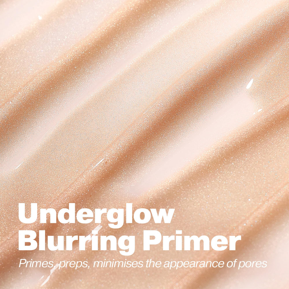 Iconic London Underglow Primer applied before makeup for a flawless canvas.