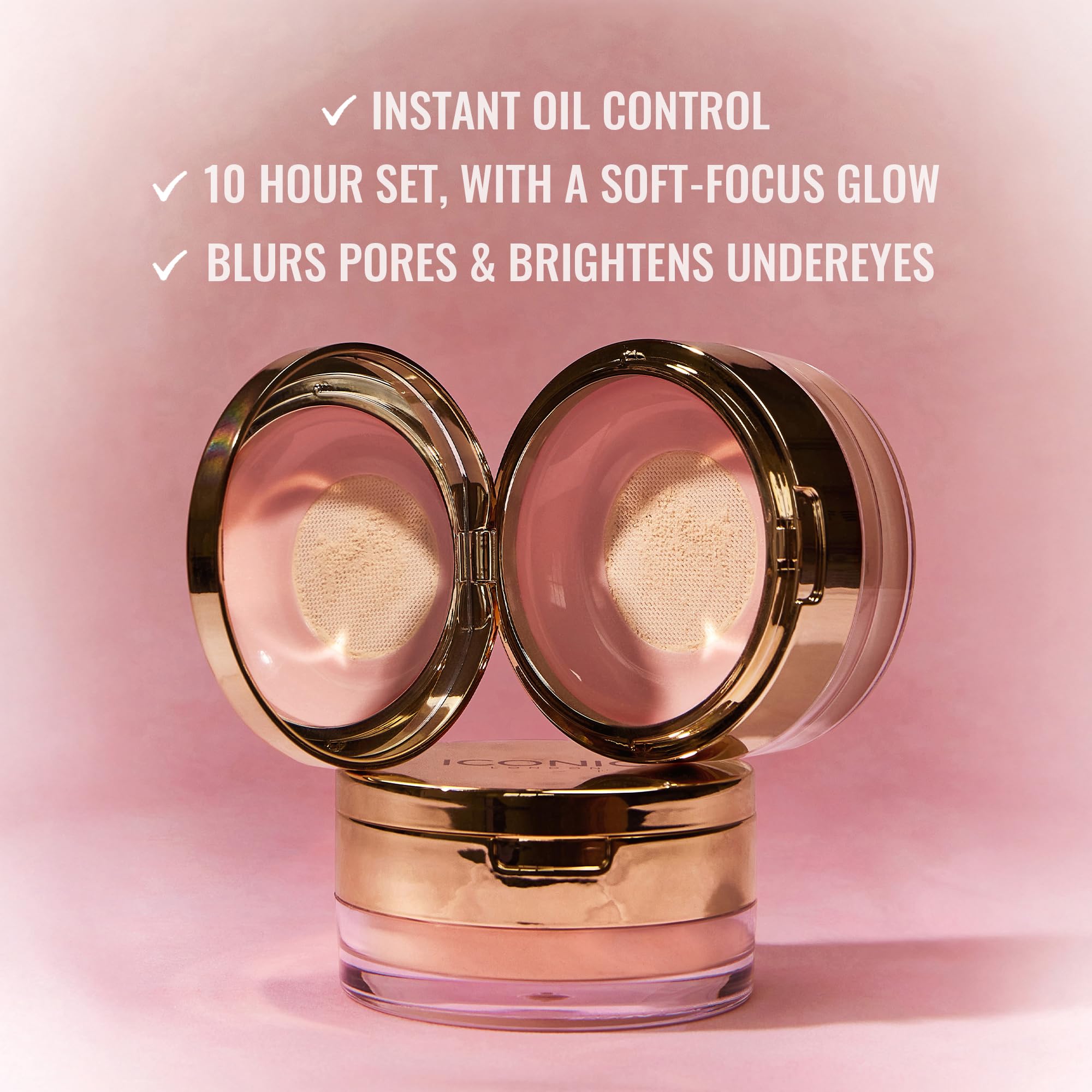 ICONIC LONDON Velvet Blur hyaluronic acid spheres help retain moisture and smooth skin.