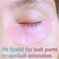 ICONSIAM silicone eye patches with self-sticky design for easy application.