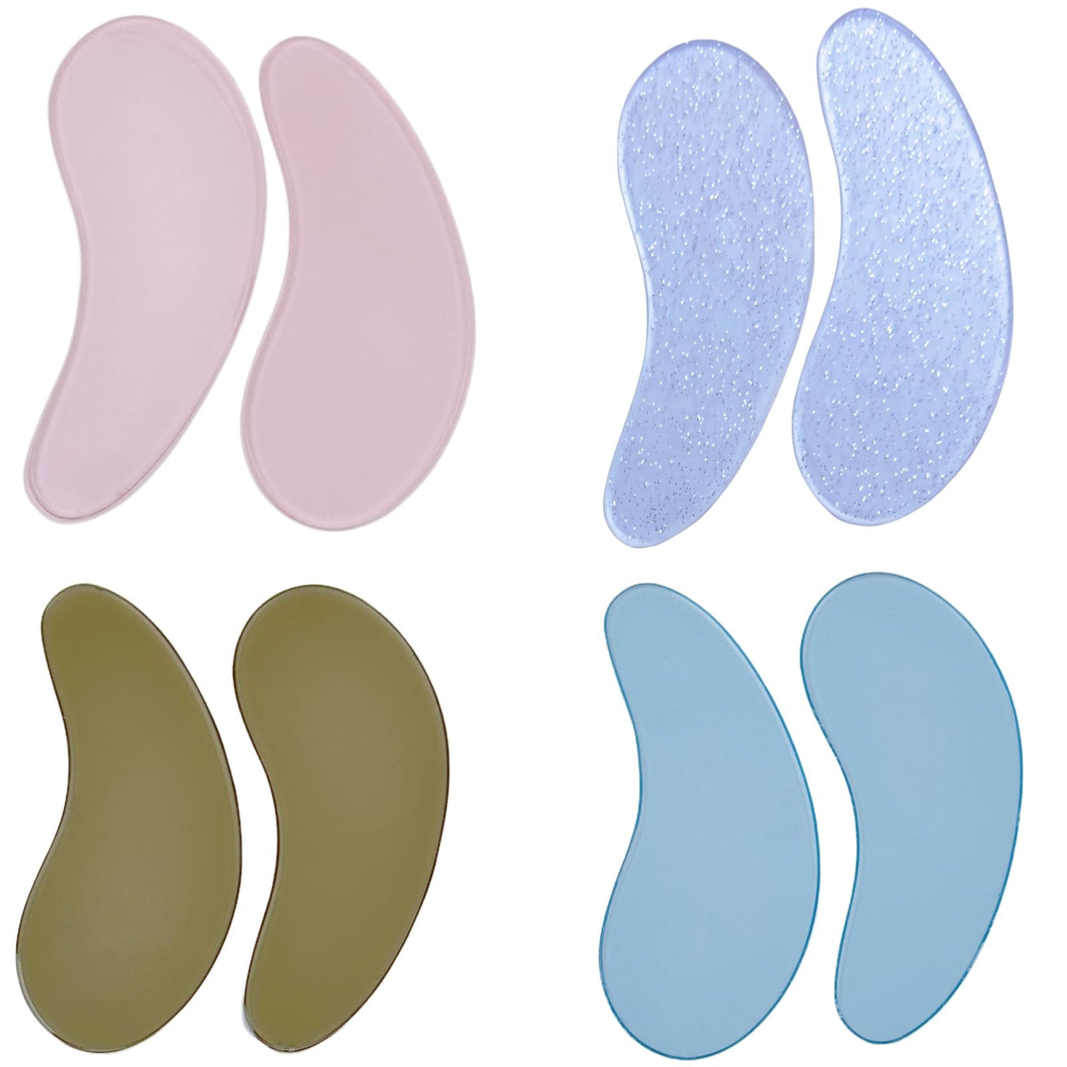 ICONSIAM under-eye patches for lash lift: durable gel pads for reuse.