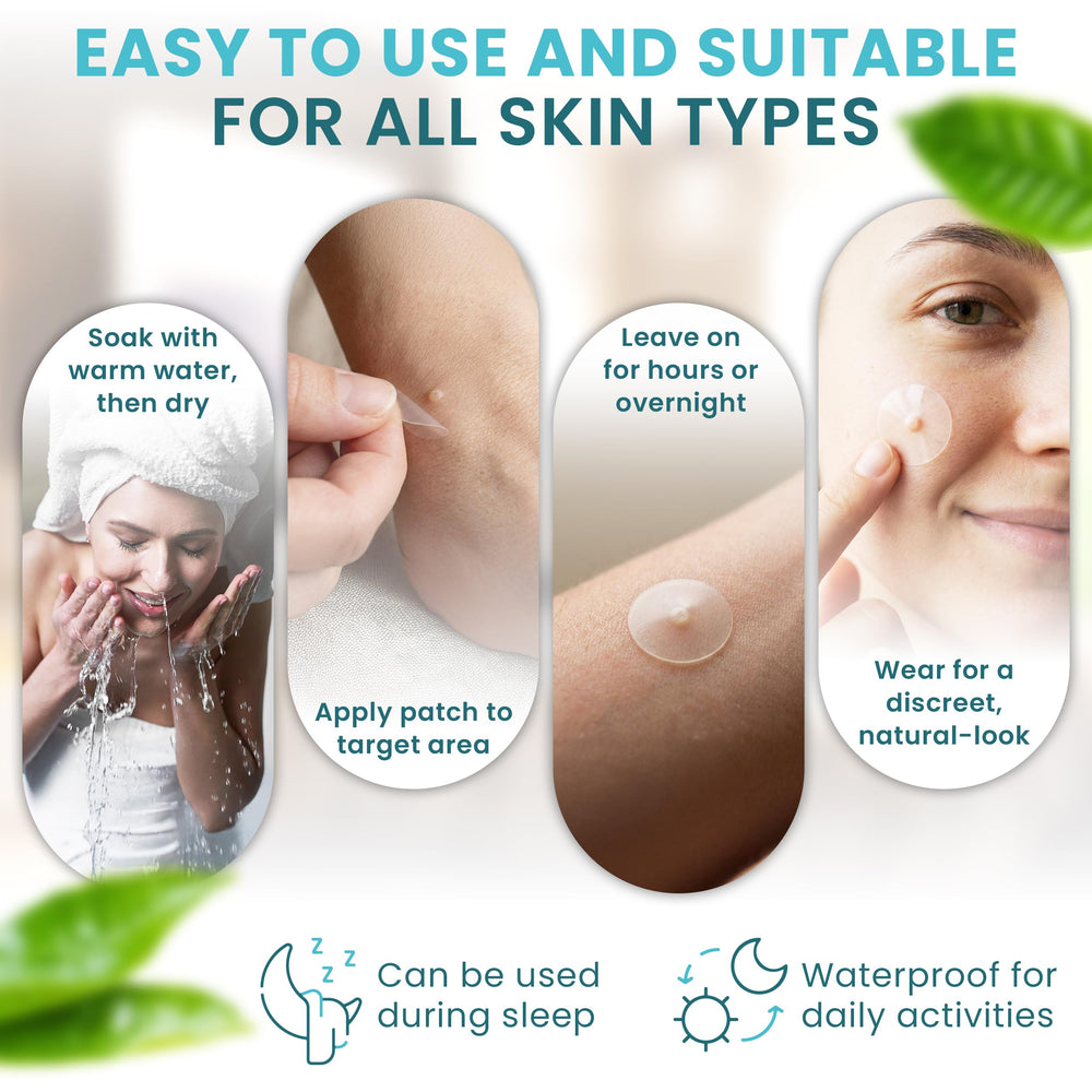 ICYVIBES multi-size patches suitable for family use on various body areas