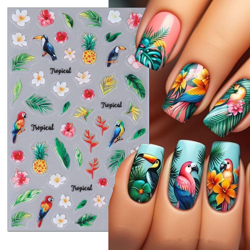 IDDFEVE 5D embossed texture adds depth to nail art.