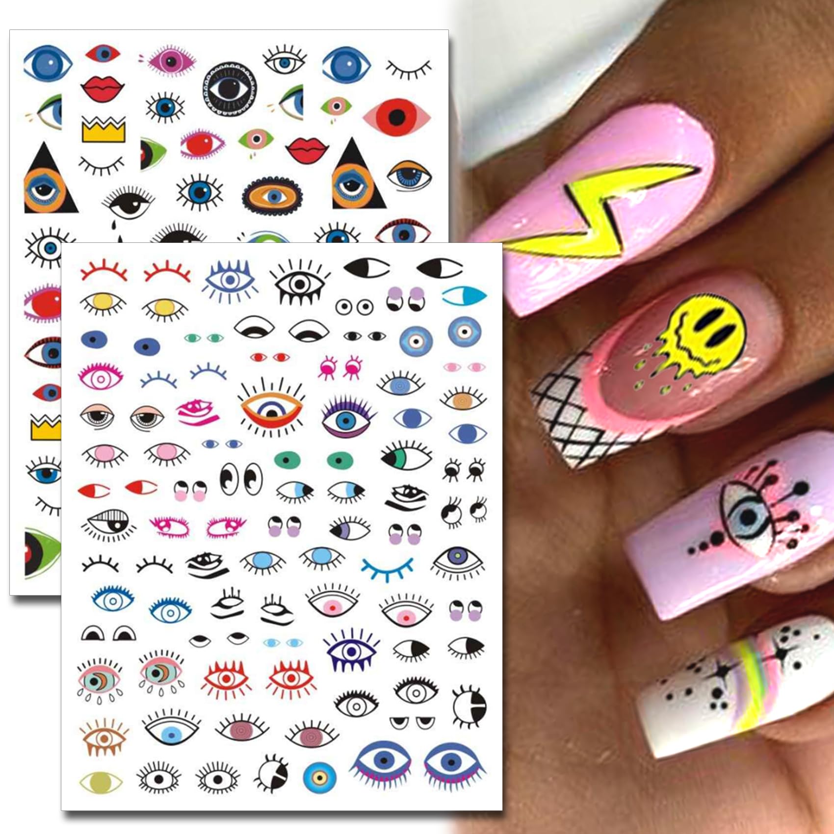 IDDFEVE evil eye motifs offer protective, fashionable nail art options