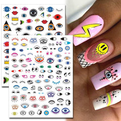 IDDFEVE evil eye motifs offer protective, fashionable nail art options