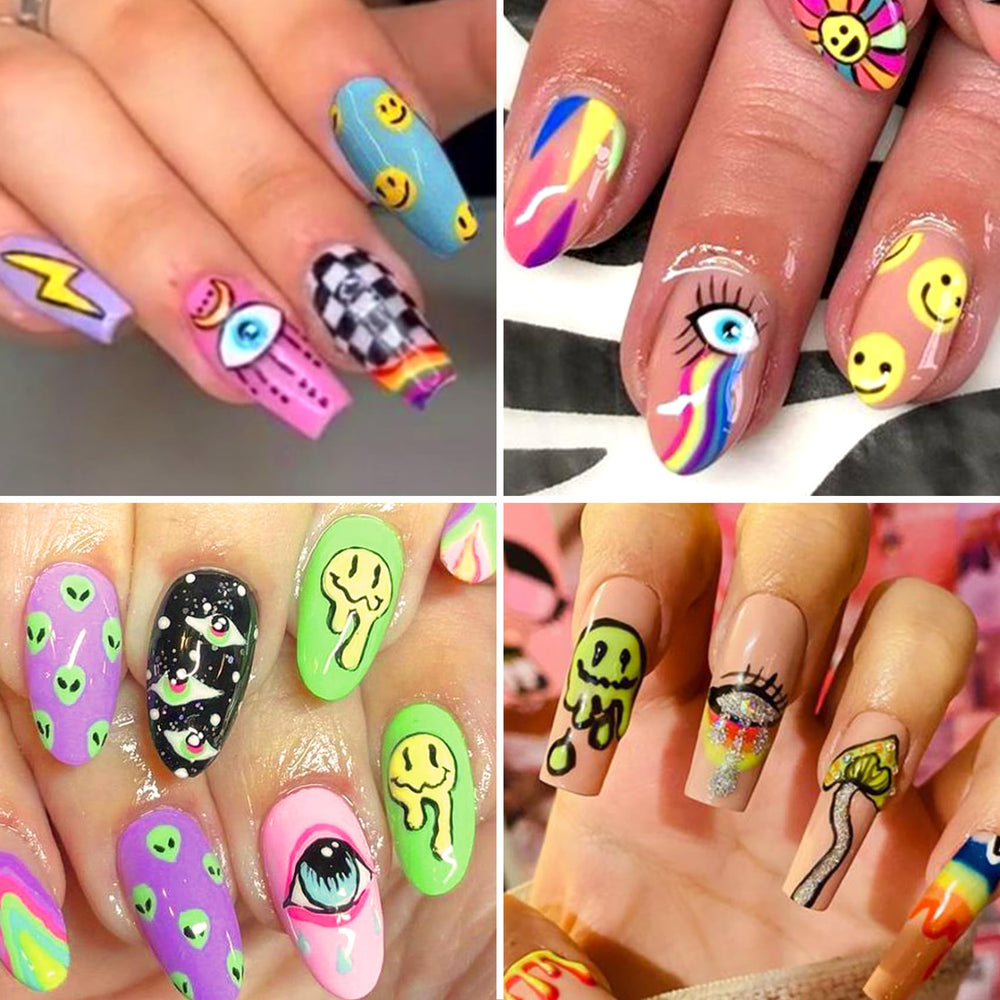 IDDFEVE 12-sheet set simplifies nail art with quick pattern changes