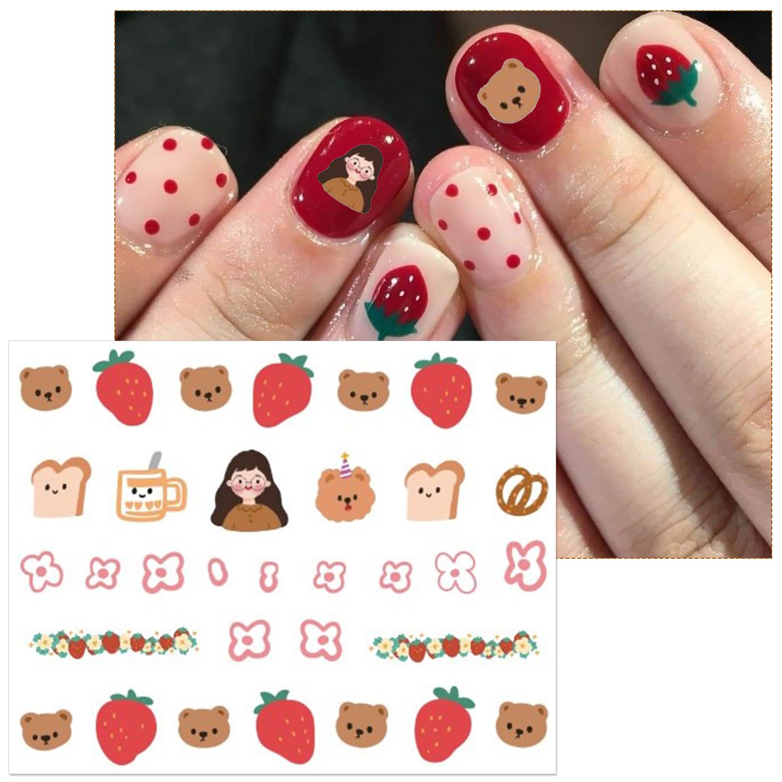 IDDFEVE butterflies nail stickers for kids add whimsy and fun patterns