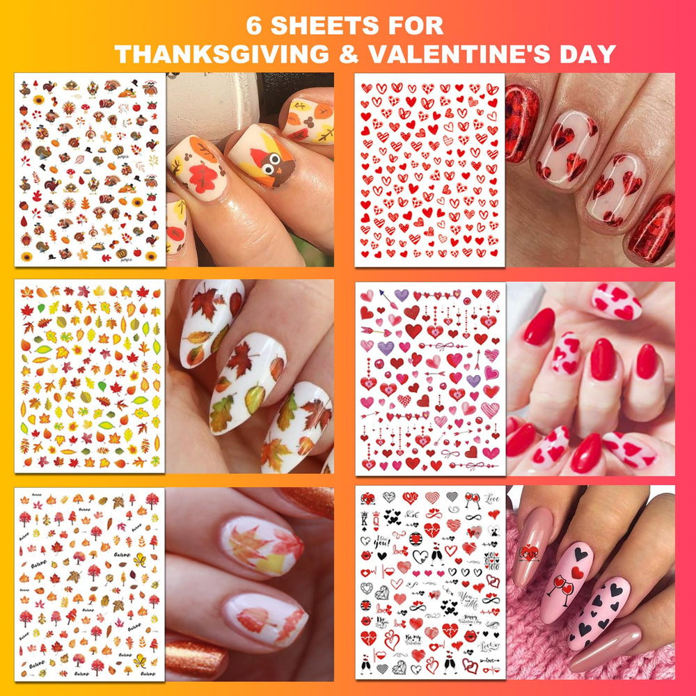 IDDFEVE Christmas nail stickers snowflakes create sparkling holiday nails