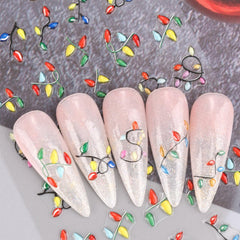 IDDFEVE Easy self-adhesive nail decals for quick at-home art projects.