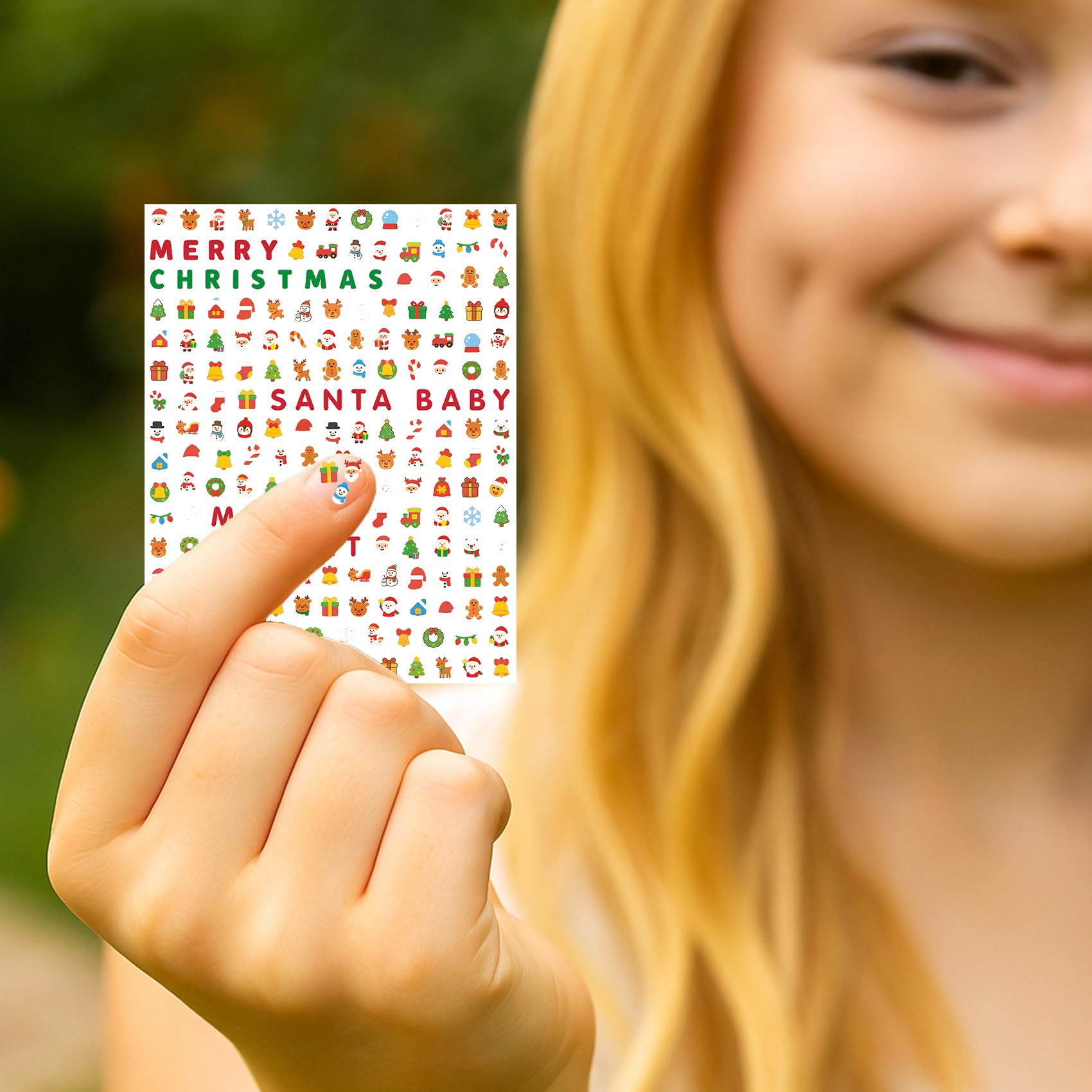 IDDFEVE mini nail stickers for kids Thanksgiving leaves and turkey designs for festive crafts.
