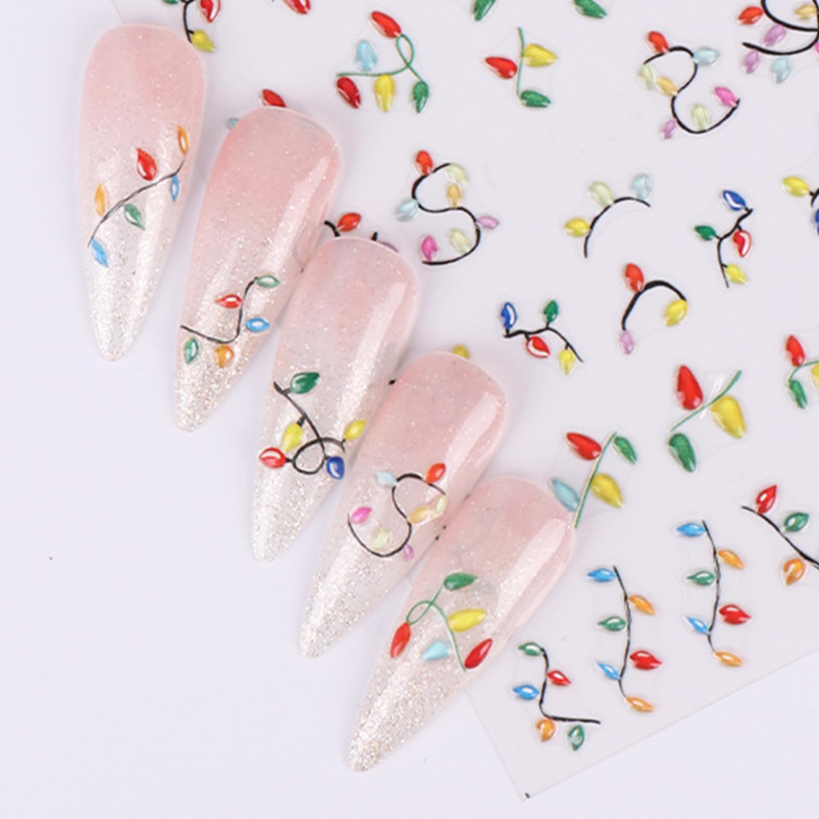IDDFEVE Nail decals suitable for fingernails and toenails in DIY sessions.