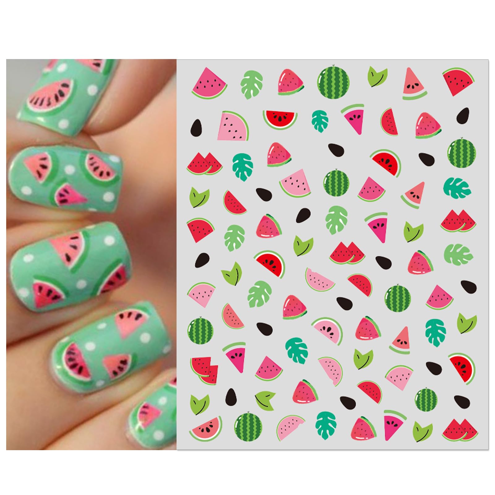 IDDFEVE nail stickers kids animals: adorable characters for expressive nail art on natural nails.