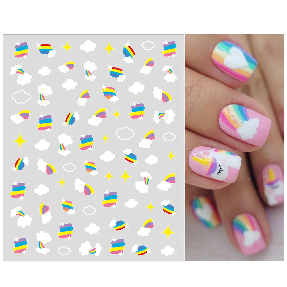 IDDFEVE nail stickers kids fruits: bright fruity patterns for playful manicures and parties.