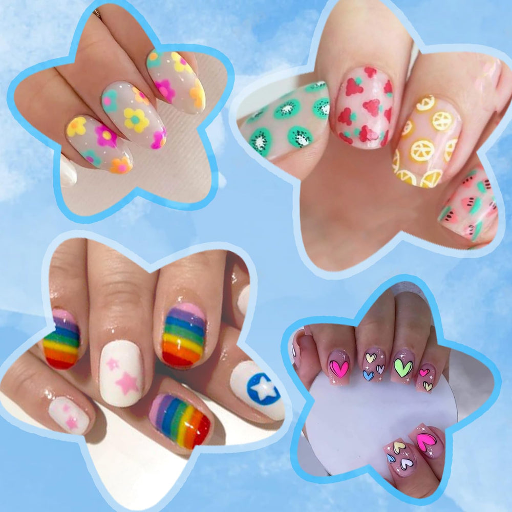 IDDFEVE safe materials ensure kid-friendly, non-toxic nail decals.