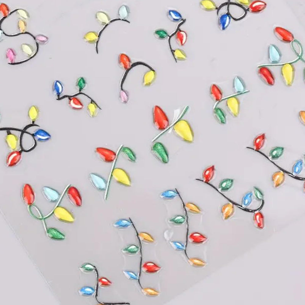 IDDFEVE Stick-on decals for natural and artificial nails during easy grooming.