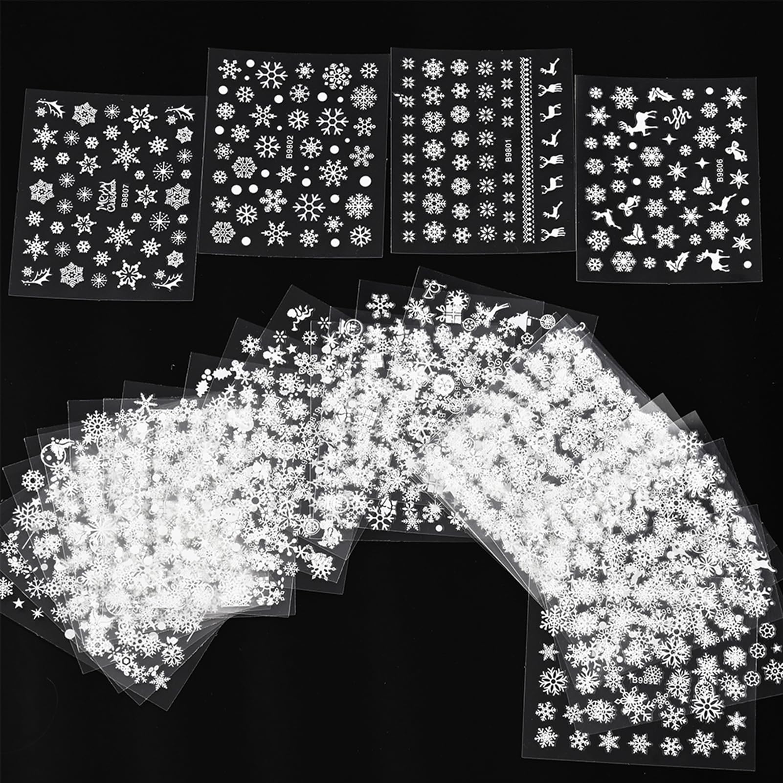 IDDFEVE self-adhesive decals simplify at-home nail art