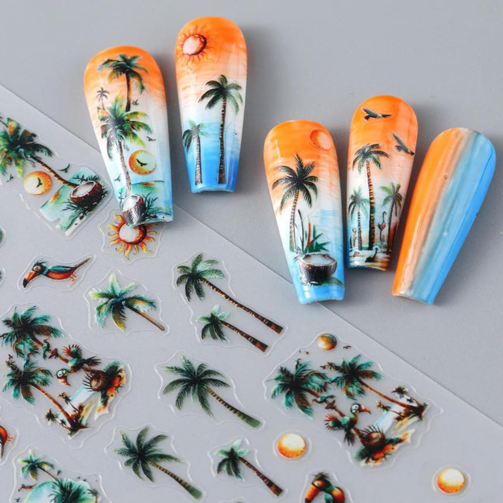 IDDFEVE self-adhesive decals are easy to apply at home or in the salon.