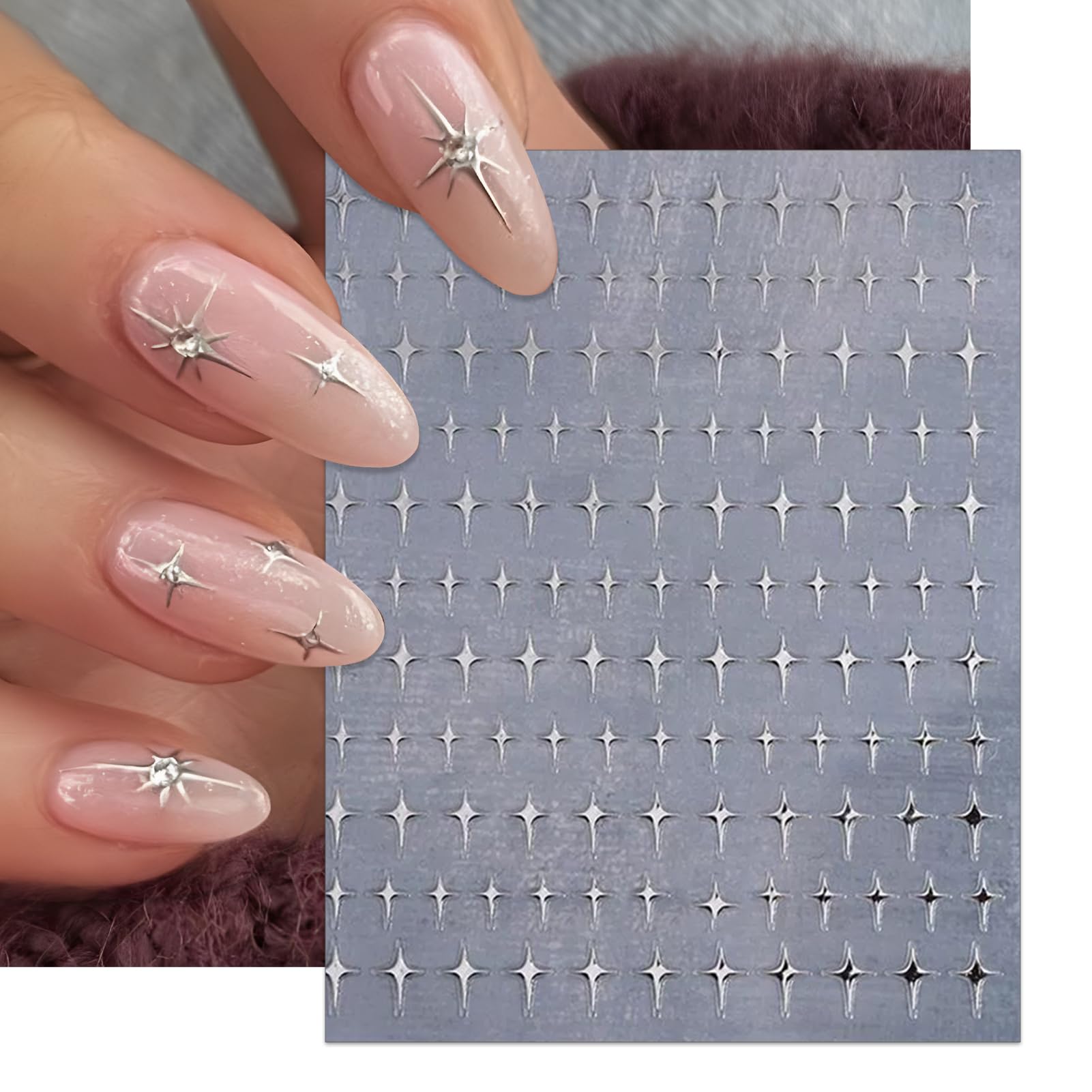 IDDFEVE self-adhesive nail stickers simplify DIY nail art with clean, mess-free application.