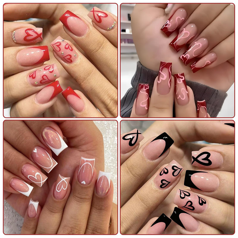 IDDFE short-long-nail compatibility for versatile DIY nail art