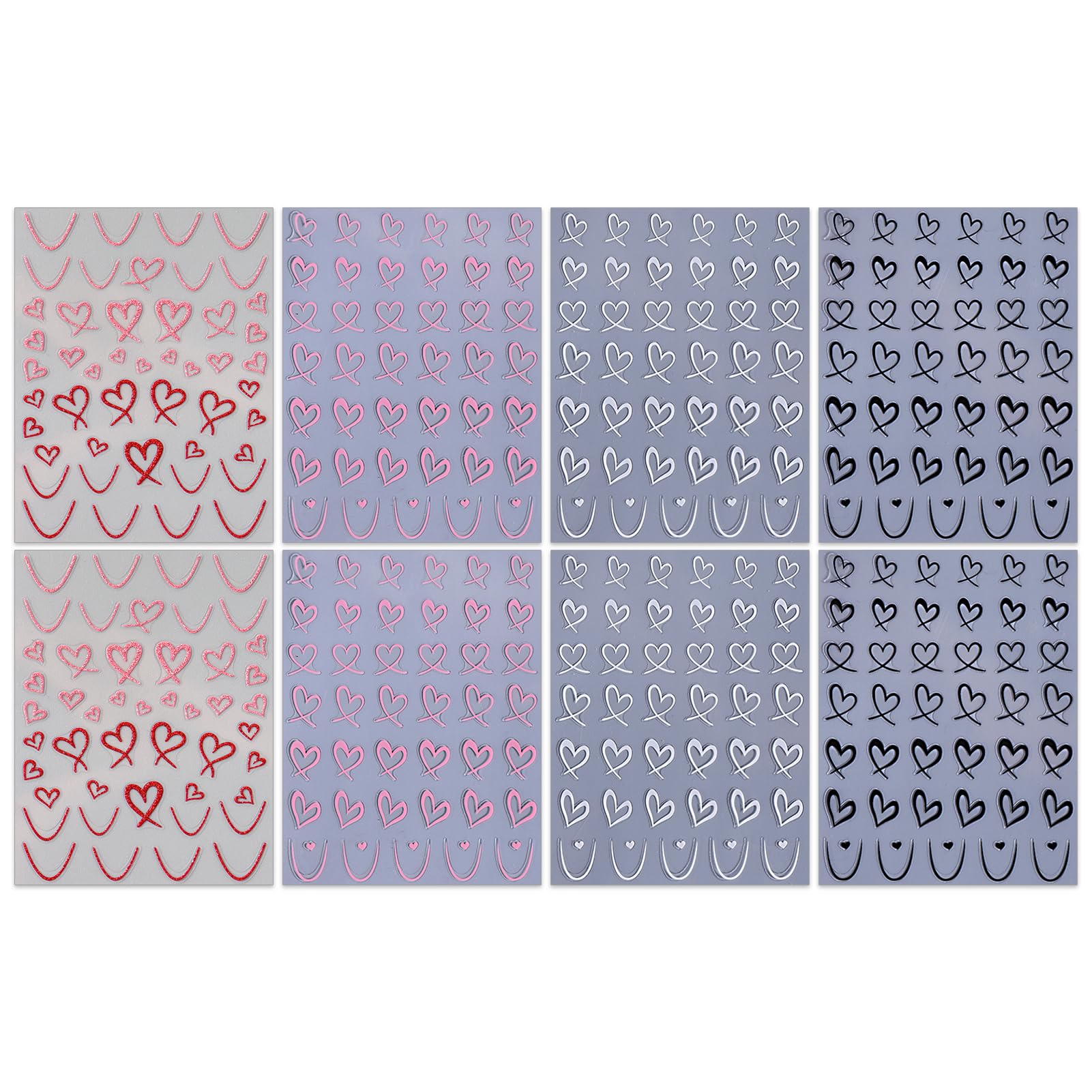 IDDFE Valentine nail art gift set for a romantic surprise