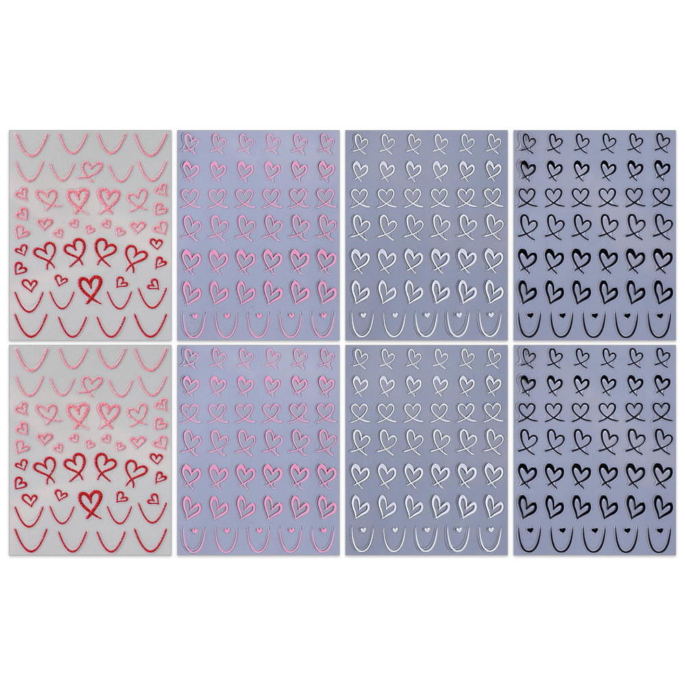 IDDFE Valentine nail art gift set for a romantic surprise
