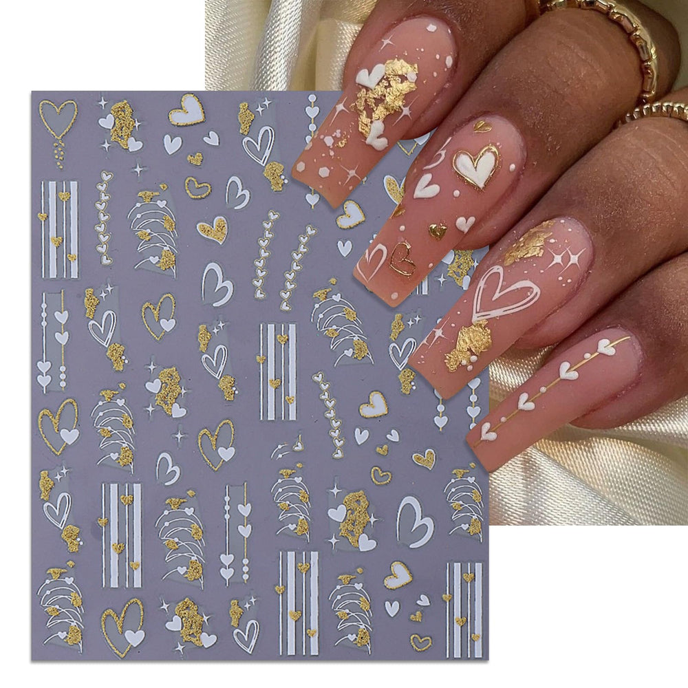 IDDFEVE decals paired with glossy, matte, or glitter bases for versatile finishes.