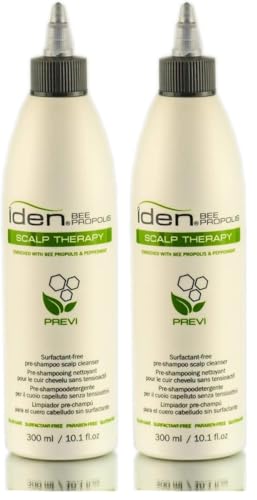 Iden Bee Propolis Scalp Therapy Emulsion bottle for detox and balanced scalp health