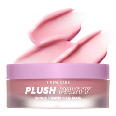 I DEW CARE Plush Party overnight lip mask jar for hydrated lips