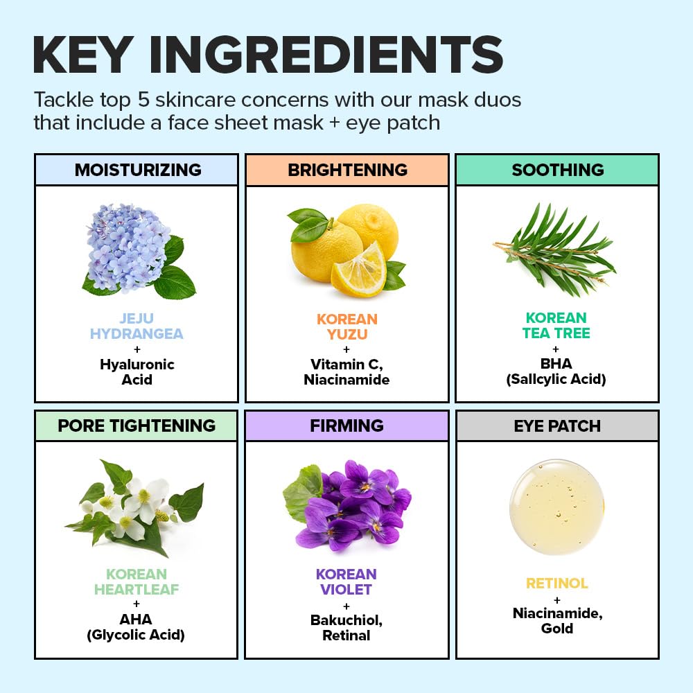 I DEW CARE soothing face mask to calm and nourish skin