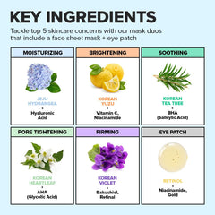 I DEW CARE soothing face mask to calm and nourish skin