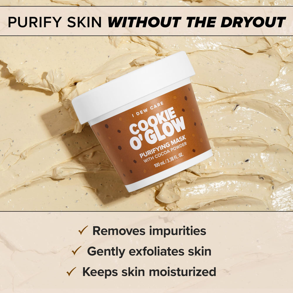Glacier water base provides cooling, hydrating sensation during use.