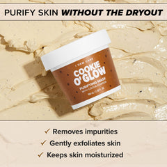 Glacier water base provides cooling, hydrating sensation during use.