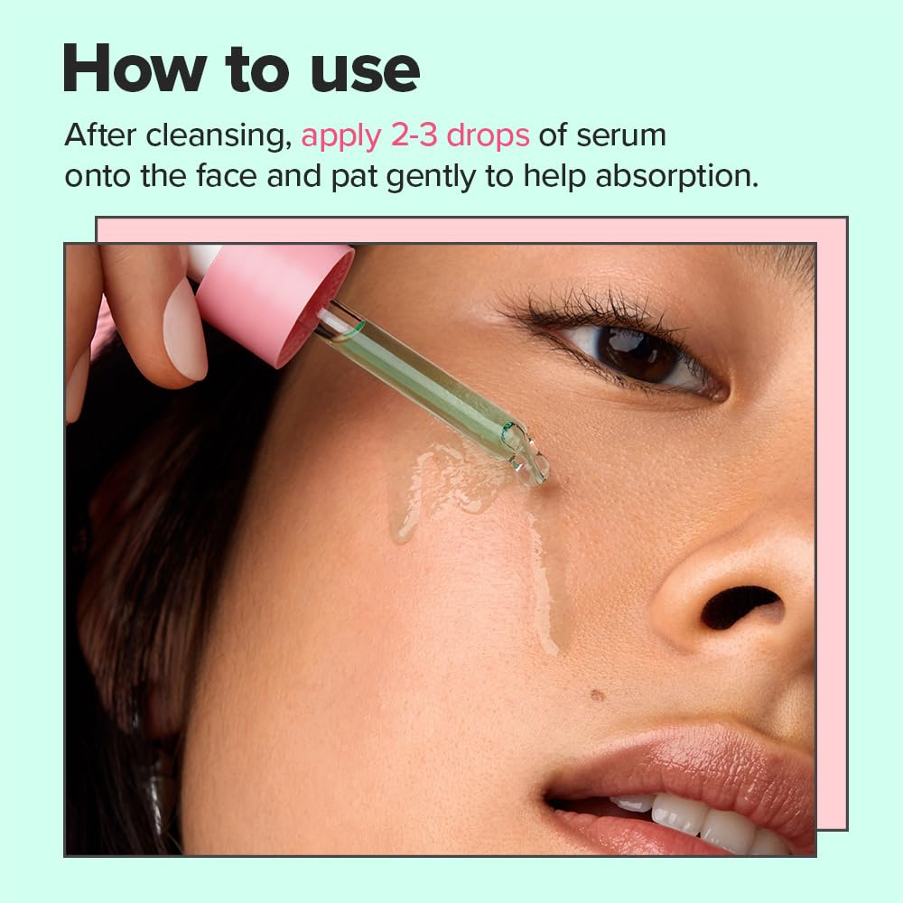 Serum fits into morning or evening routines with lightweight hydration.