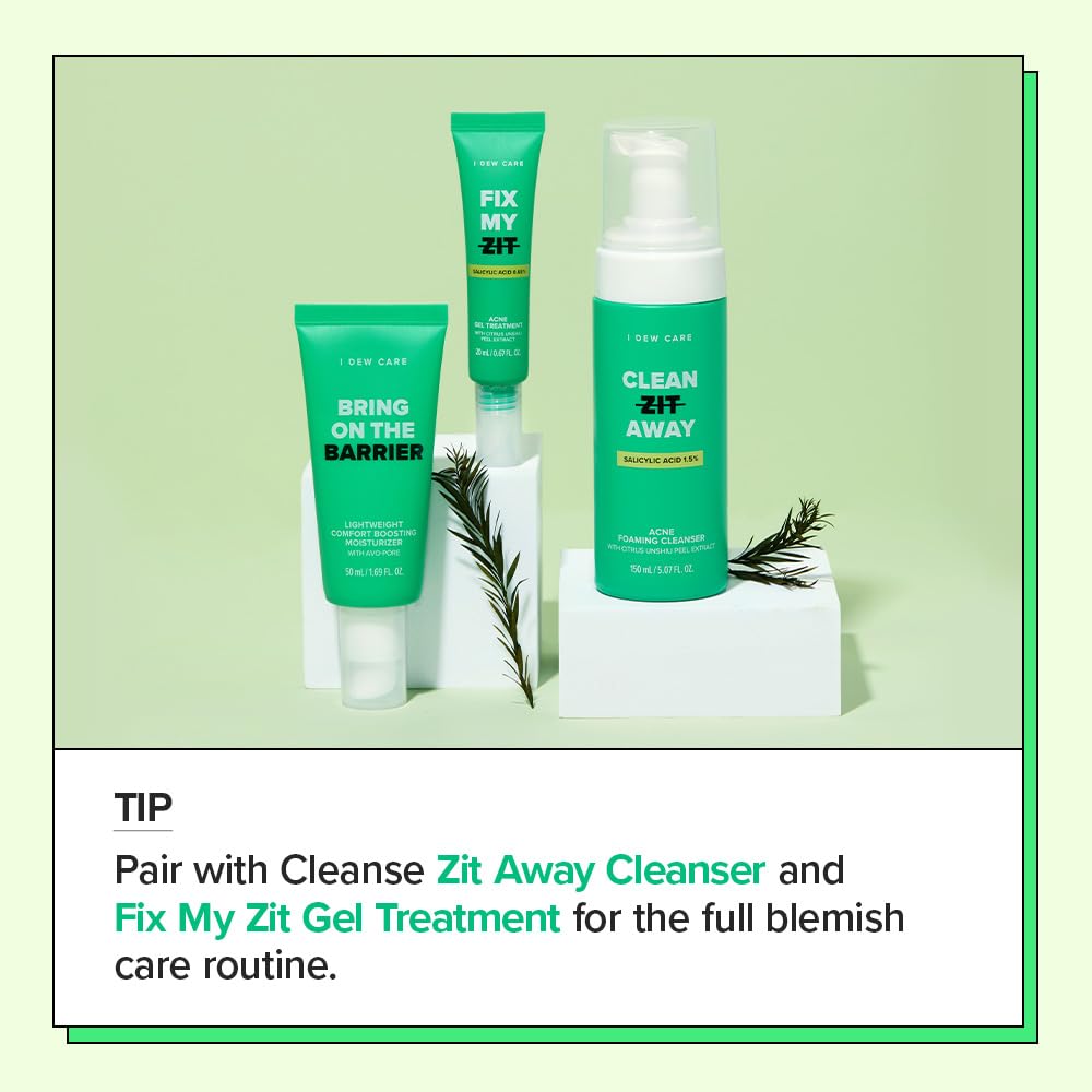 I DEW CARE Lightweight moisturizer in routine setup for balanced skin during busy mornings.