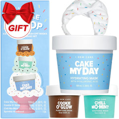 I DEW CARE Sundae Scoop Cake My Day mask provides hydration for daily skin refresh