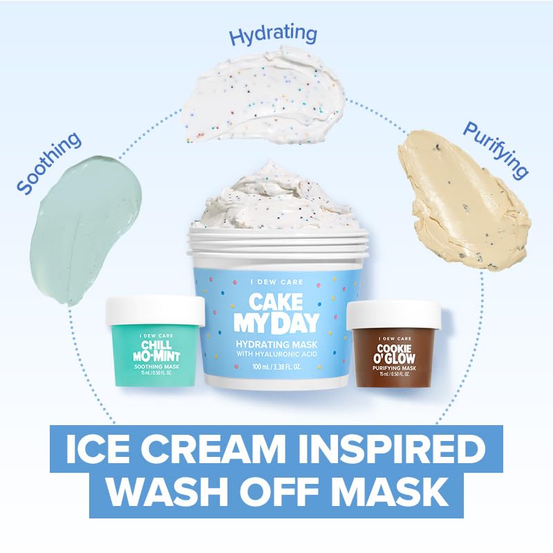 I DEW CARE Sundae Scoop full-size set simplifies a simple teen skincare routine