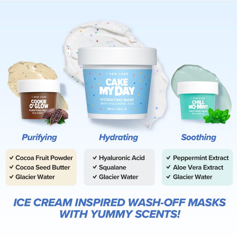 I DEW CARE Sundae Scoop sprinkle headband adds playful touch to pamper sessions