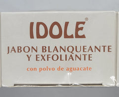 Idole Exfoliating Soap 3-pack packaging shows convenient EU-made skincare.