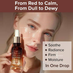 ID PLACOSMETICS Exo-V texture-smoothing action helps even skin texture after application.