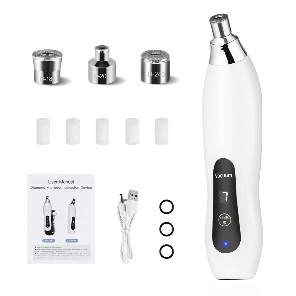 IeBilif diamond microdermabrasion machine for at-home exfoliation and smoother skin.