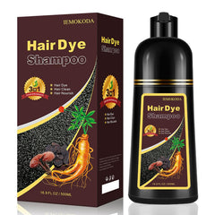 iemokoda Blonde Brown Hair Dye Shampoo gray-coverage: quick natural gray coverage at home