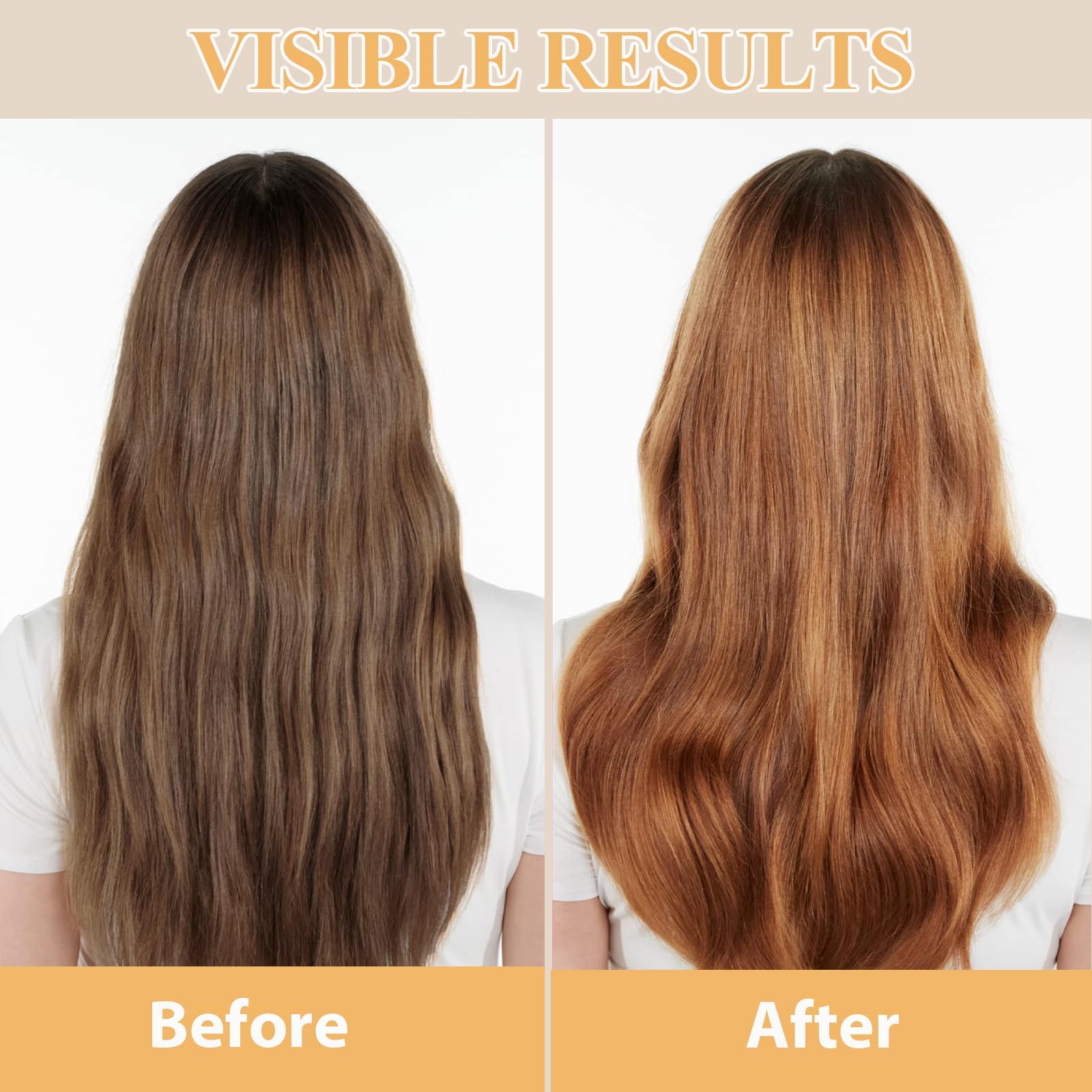 iemokoda Blonde Brown Shampoo gray coverage for natural-looking blend