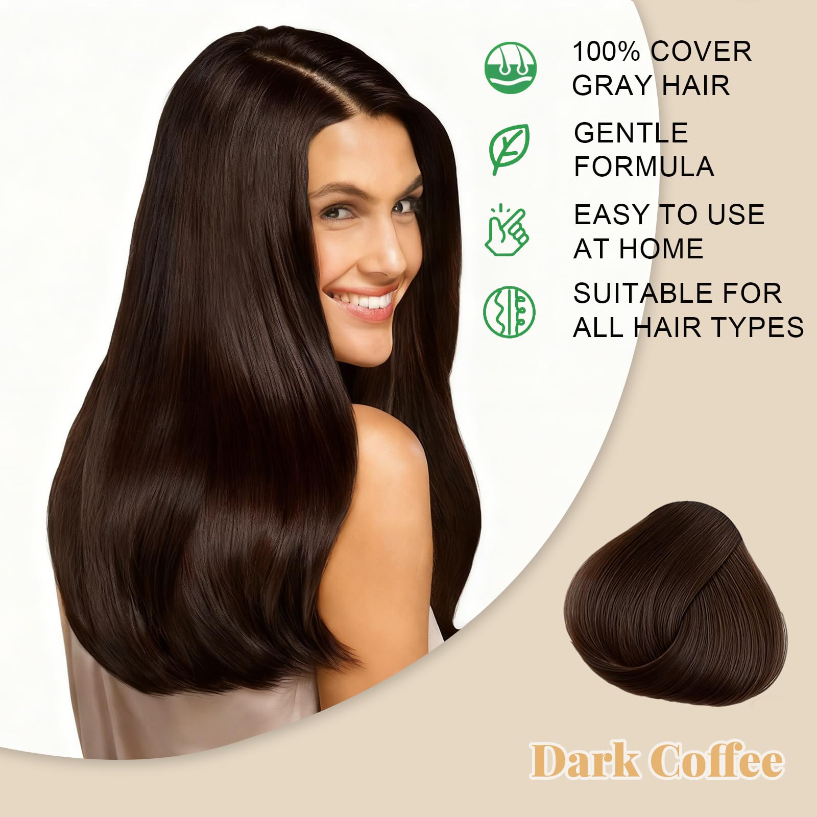 iemokoda hair dye shampoo application demonstrates easy at-home color blending for beginners