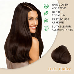 iemokoda hair dye shampoo application demonstrates easy at-home color blending for beginners