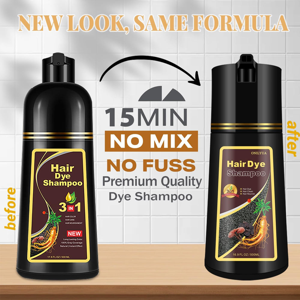 iemokoda hair dye shampoo glossy finish on styled hair